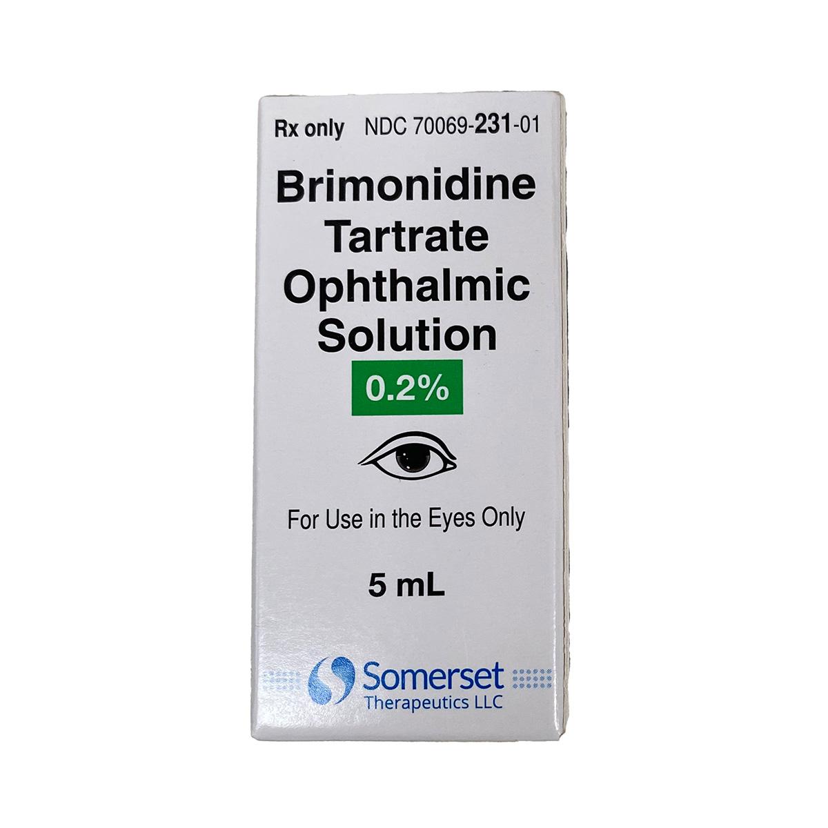 Brimonidine Tartrate 0.2%, 5mL (Somerset)